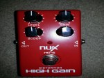 Nux High Gain Distortion HG-6