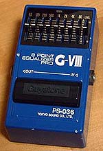 Guyatone 8 Point Equalizer Pro G-VIII PS-036
