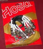 Hosa Professional Effect Pedals Patch Cords - variety 6 pack CPE-411