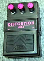 aria distortion pedal