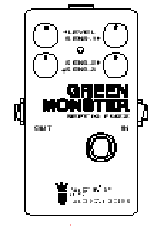 L.A.L. Noise Effects Green Monster Septic Fuzz